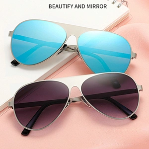 2021 fashion retro big frame celebrity personality sunglasses women men eyewear shade sun glasses wholesale custom goggles