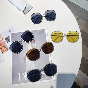 fashionable retro round sunglasses women men newest shades vintage sun glasses  wholesale custom eyewear 2021 trendy goggle