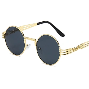 fashionable steampunk sunglasses women men newest shades retro vintage sun glasses wholesale custom eyewear 2021 trendy goggle