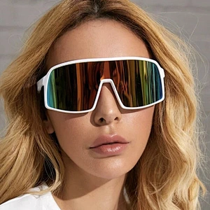 2021 Newest trendy outdoor cycling colorful sport sunglasses women men eyewear shade sun glasses wholesale custom goggles