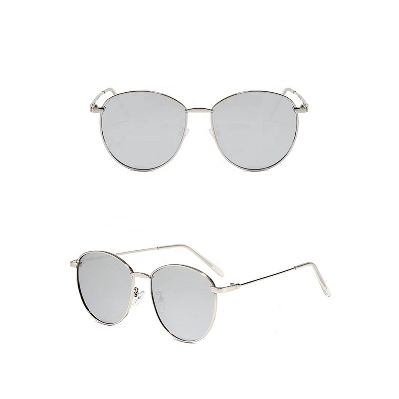 fashion sunglasses women men newest shades metallic retro round frame  sun glasses wholesale custom eyewear 2021 goggles