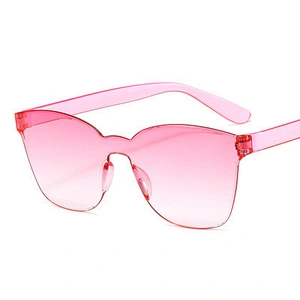 fashion rimless sunglasses women men newest shades retro sun glasses oversized wholesale custom eyewear 2021 trendy goggle
