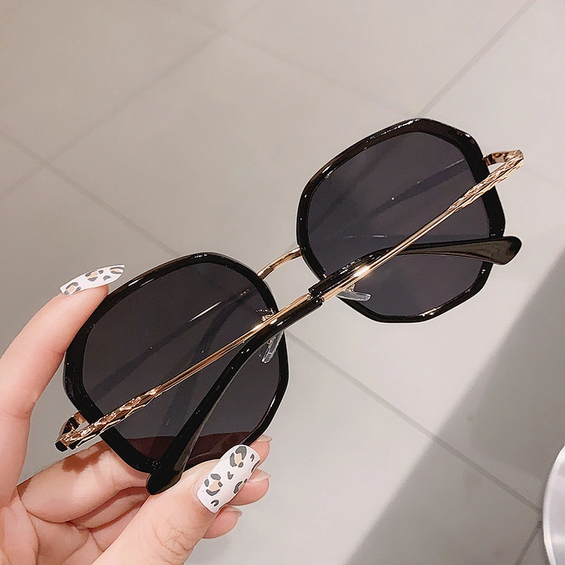 fashion metal blue light blocking sunglasses women men newest shades sun glasses  wholesale custom eyewear 2021 trendy goggles