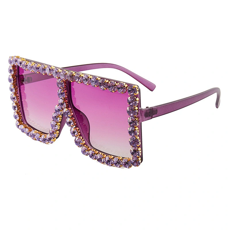 fashionable diamond square 2021 sunglasses newest women men shades sun glasses oversized wholesale custom eyewear trendy goggle