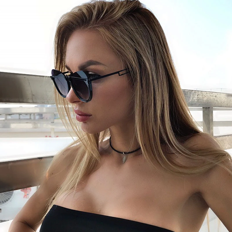 fashion vintage cat eye half frame sunglasses women men newest shades retro glasses wholesale custom eyewear 2021 goggles