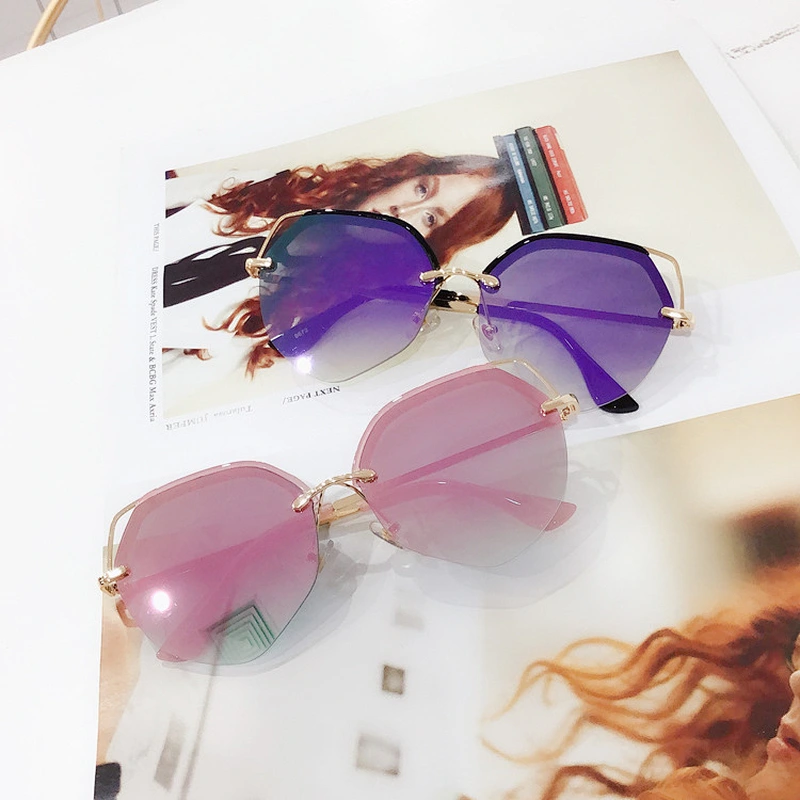 cat eye sunglasses women men newest shades irregular half frame sun glasses  wholesale custom eyewear 2021 trendy goggle