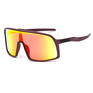 2021 Newest trendy outdoor cycling colorful sport sunglasses women men eyewear shade sun glasses wholesale custom goggles