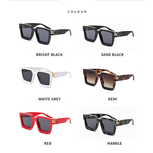 fashioable sunglasses women men newest shades retro vintage square sun glasses oversized wholesale custom eyewear 2021 goggles