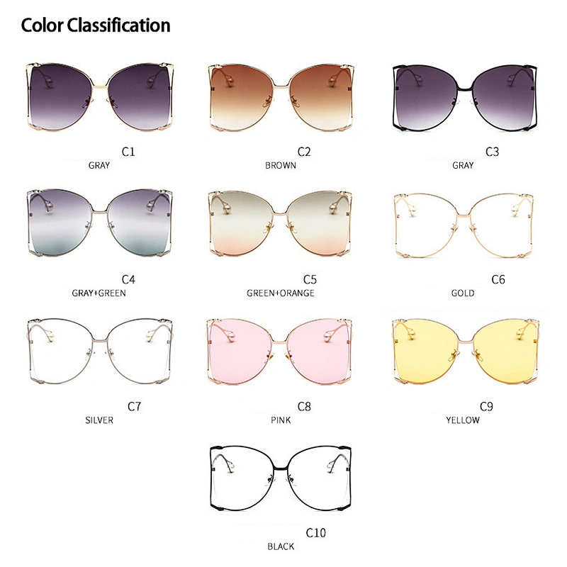 2021 pearl sunglasses women newest shades photochromic sun glasses oversized wholesale custom eyewear