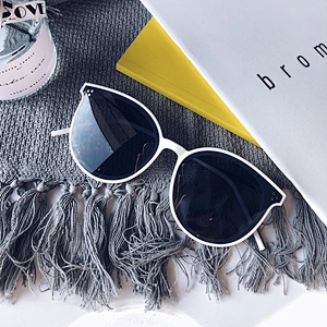 fashionable hot sale sunglasses women men newest shades oval frame  sun glasses wholesale custom eyewear 2021 trendy goggles