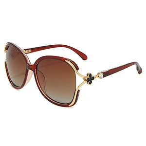 2021 newest fashion retro oversize rhinestone sunglasses polarized women men eyewear shade sun glasses wholesale custom goggles
