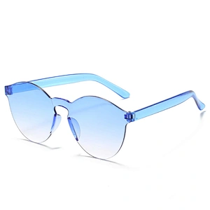 classical rimless sunglasses women men newest shades colorful candy sun glasses wholesale custom eyewear 2021 trendy goggles