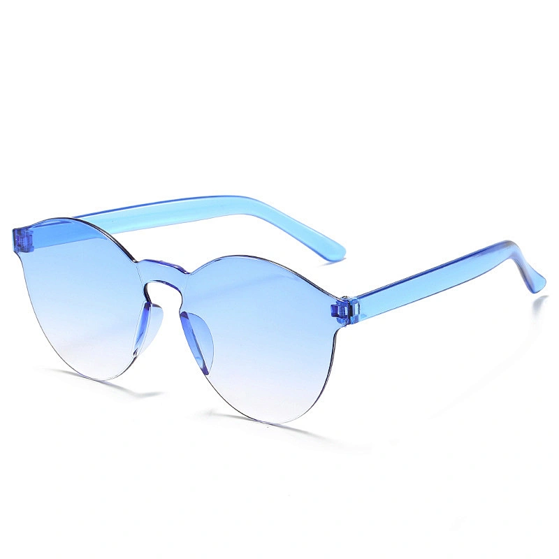 classical rimless sunglasses women men newest shades colorful candy sun glasses wholesale custom eyewear 2021 trendy goggles