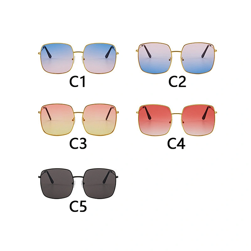 fashionable sunglasses women men newest square shades oversized glasses wholesale custom eyewear 2021china goggles