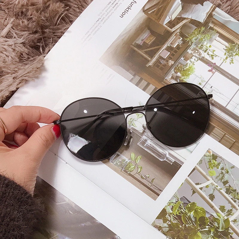 fashionable retro round sunglasses women men newest shades celebrity sun glasses  wholesale custom eyewear 2021 trendy goggle