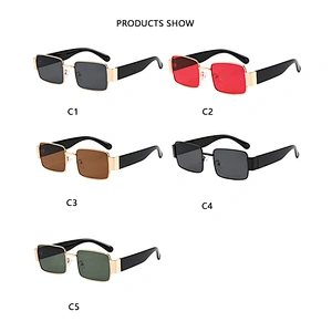 2021 newest fashion square big frame celebrity sunglasses women men eyewear shade vintage sun glasses wholesale custom goggles