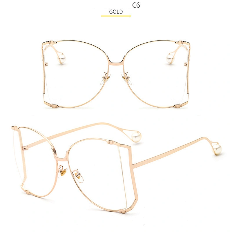 2021 pearl sunglasses women newest shades photochromic sun glasses oversized wholesale custom eyewear