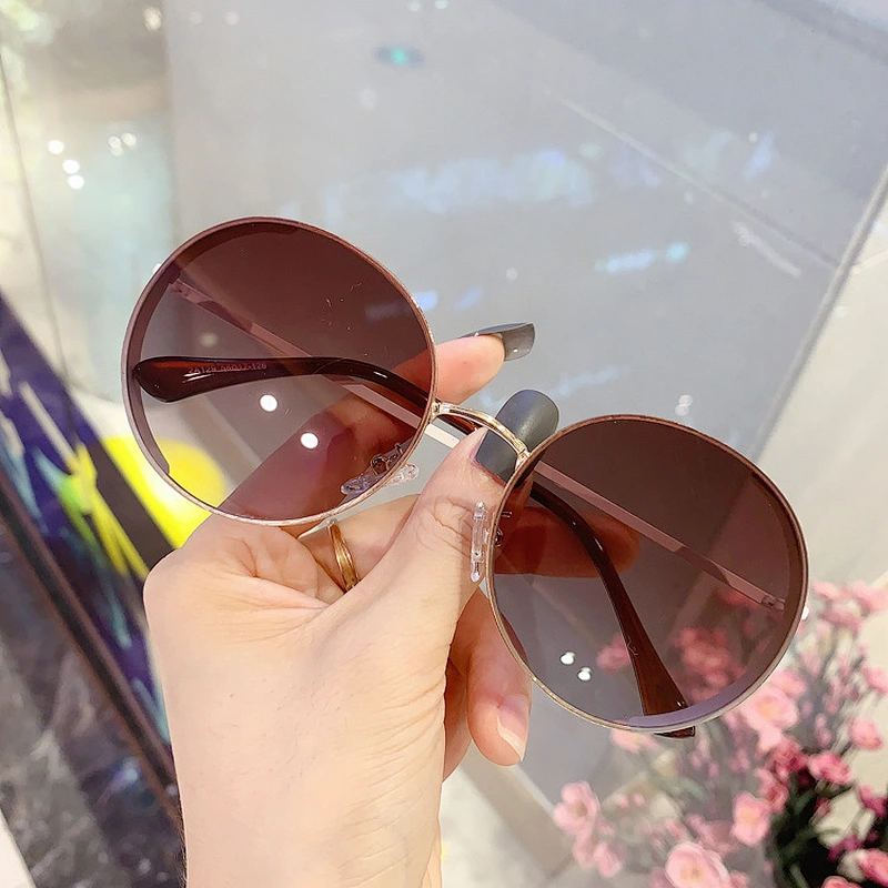 fashionable round frame sunglasses women men newest shades retro vintage sun glasses wholesale custom eyewear 2021 trendy goggle