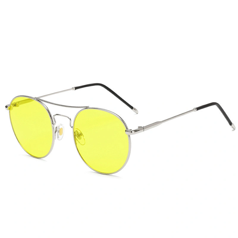 2021 fashion round retro big frame celebrity sunglasses women men eyewear shade vintage sun glasses wholesale custom goggles