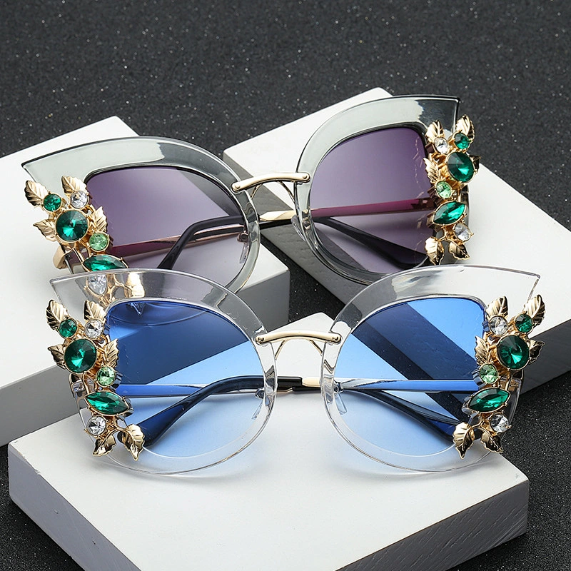 fashionable diamond luxury sunglasses women men newest shades retro sun glasses wholesale custom eyewear 2021 trendy goggle