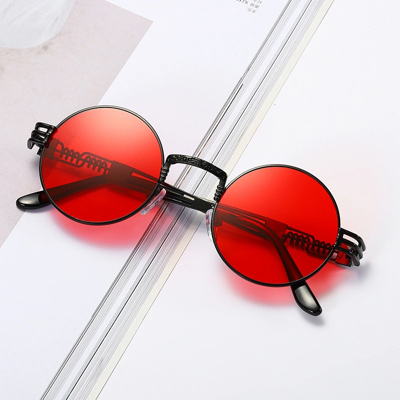 fashionable steampunk sunglasses women men newest shades retro vintage sun glasses wholesale custom eyewear 2021 trendy goggle