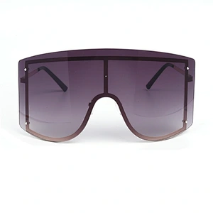 rimless sunglasses women men newest shades retro oversized sun glasses wholesale custom eyewear 2021 trendy goggles