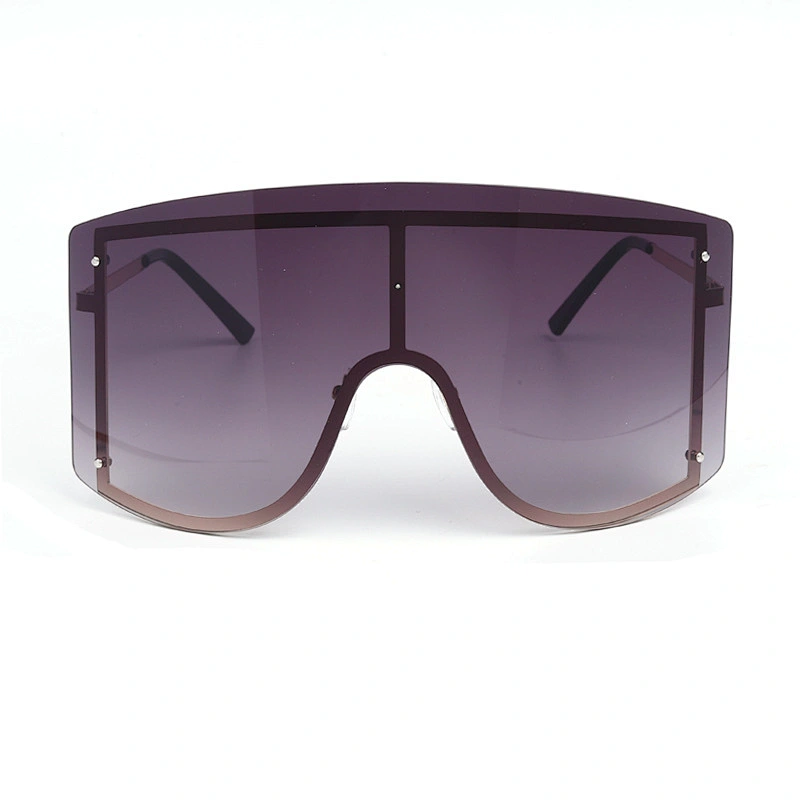 rimless sunglasses women men newest shades retro oversized sun glasses wholesale custom eyewear 2021 trendy goggles