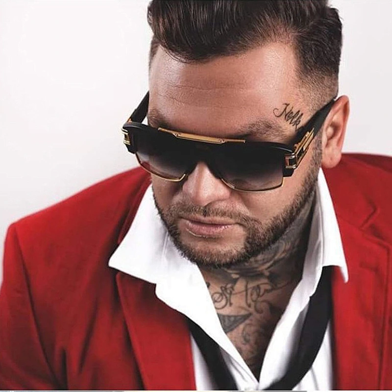 Retro square women men newest shades punk style sun glasses wholesale custom eyewear 2021 trendy sunglasses
