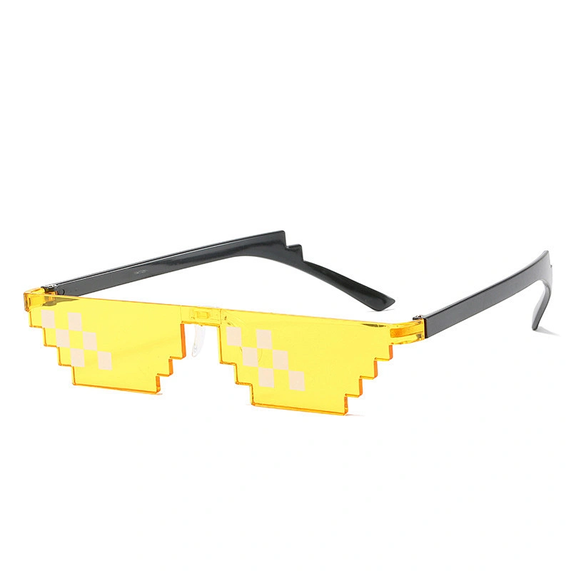 fashionable colorful mosaic sunglasses women men newest shades retro sun glasses wholesale custom eyewear 2021 trendy goggle