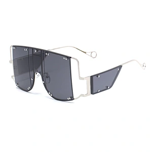 fashion sunglasses women men newest shades retro vintage riveted sun glasses oversized wholesale custom eyewear 2021 goggles