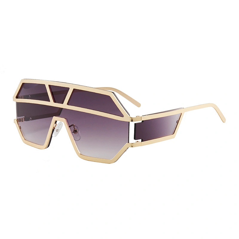 fashion luxury sunglasses 2021 newest women men shades ocean piece sun glasses oversized wholesale custom eyewear trendy goggle