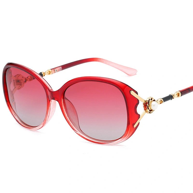 fashionable 2021 oval pearl sunglasses newest women men shades UV polarized sun glasses wholesale custom eyewear trendy goggle