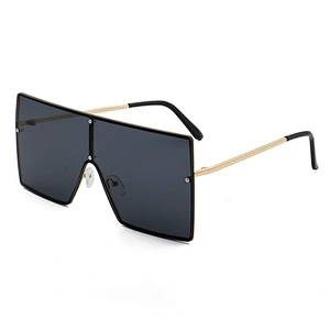 Rimless sunglassess sunglasses women men newest shades sun glasses oversized wholesale custom eyewear 2021