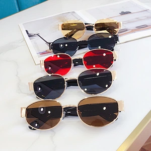 fashion small frame oval sunglasses women men newest shades sun glasses  wholesale custom eyewear 2021 trendy goggles