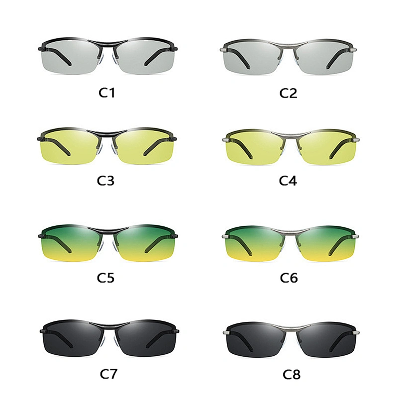2021 newest fashion photochromic driving sunglasses polarized women men eyewear shade sun glasses wholesale custom goggles