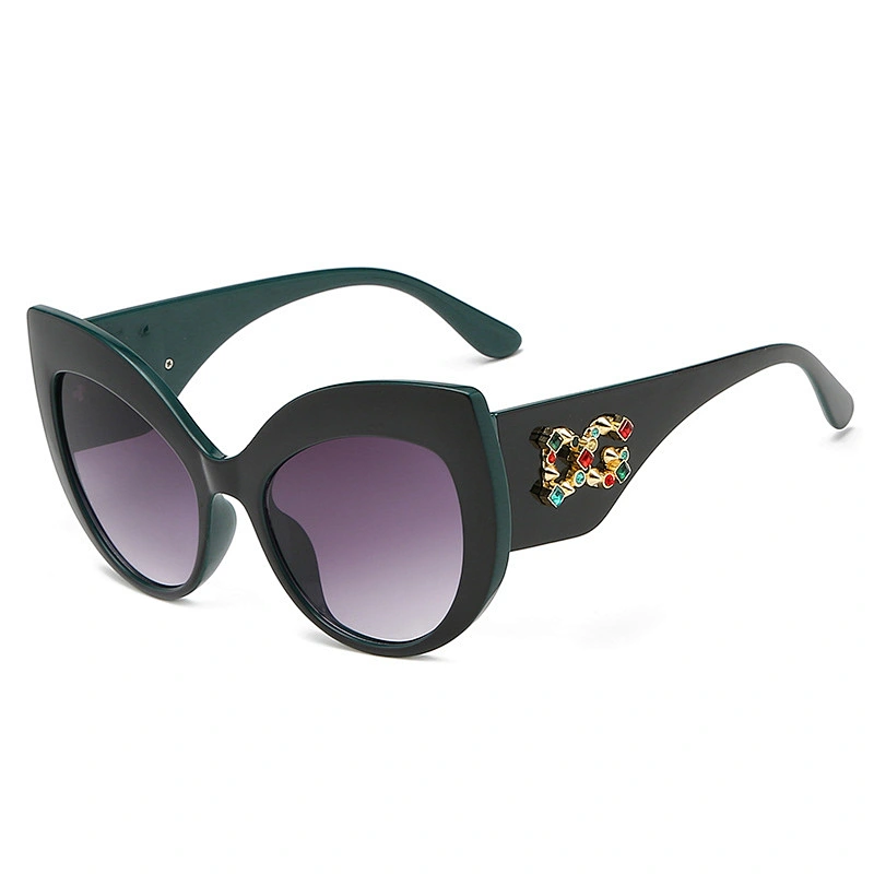 2021 newest fashion cat eye rhinestone celebrity sunglasses women men eyewear shade sun glasses wholesale custom goggles