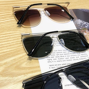 fashionable retro sunglasses women men newest shades suqare sun glasses  wholesale custom eyewear 2021 trendy goggle