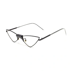 fashionable  sunglasses women men newest shades small frame triangle cat eye sun glasses wholesale custom  eyewear 2021 goggles