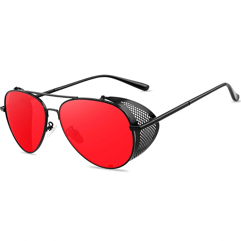 retro polarized steampunk sunglasses women men newest shades fashion sun glasses wholesale custom eyewear 2021 trendy goggles