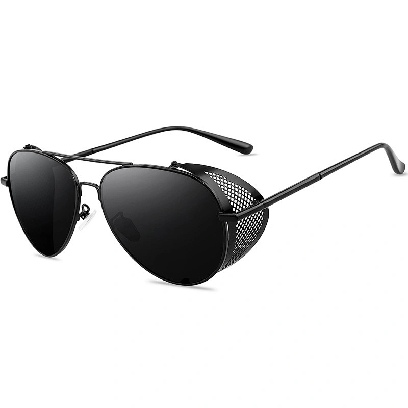 retro polarized steampunk sunglasses women men newest shades fashion sun glasses wholesale custom eyewear 2021 trendy goggles