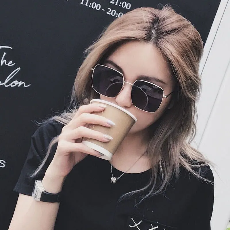fashionable sunglasses women men newest square shades oversized glasses wholesale custom eyewear 2021china goggles