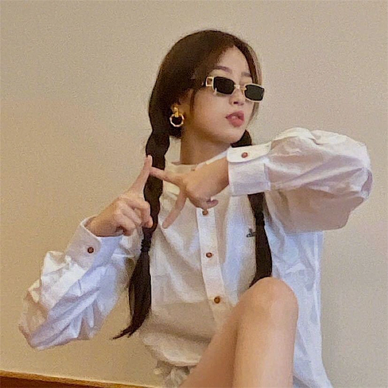 fashionable sunglasses women men newest shades retro small frame  sun glasses  wholesale custom eyewear 2021 trendy goggles
