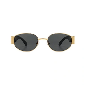 fashion small frame oval sunglasses women men newest shades sun glasses  wholesale custom eyewear 2021 trendy goggles