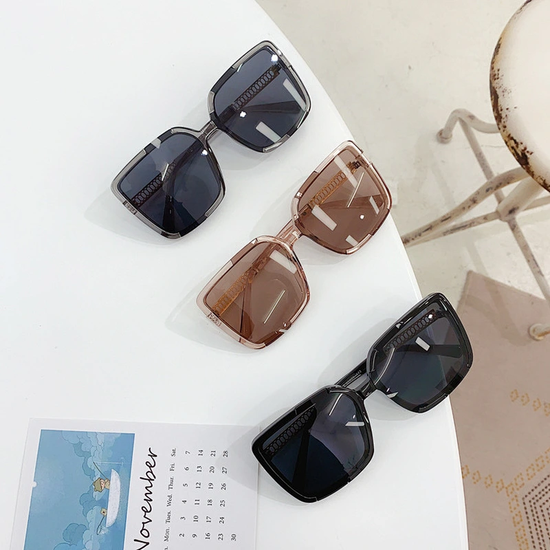 fashionable square sunglasses women men newest shades sun glasses oversized  wholesale custom eyewear 2021 trendy goggle