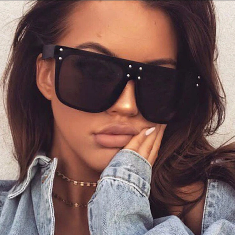 2021 newest fashion big frame colorful siamese sunglasses women men eyewear shade vintage sun glasses wholesale custom goggles