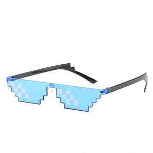 fashionable colorful mosaic sunglasses women men newest shades retro sun glasses wholesale custom eyewear 2021 trendy goggle
