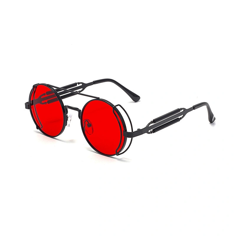 fashionable sunglasses  women men newest shades retro metal sun glasses spring legs wholesale custom eyewear 2021 goggles