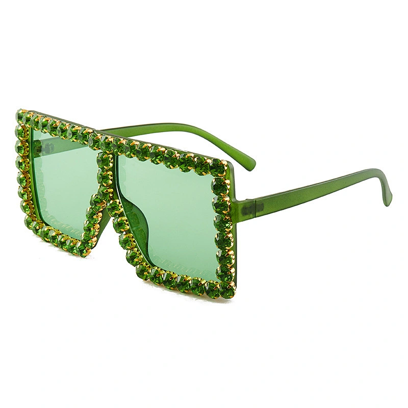fashionable diamond square 2021 sunglasses newest women men shades sun glasses oversized wholesale custom eyewear trendy goggle