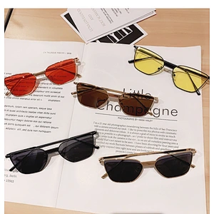 fashionable small frame sunglasses women men newest shades sun glasses wholesale custom eyewear 2021 trendy goggles