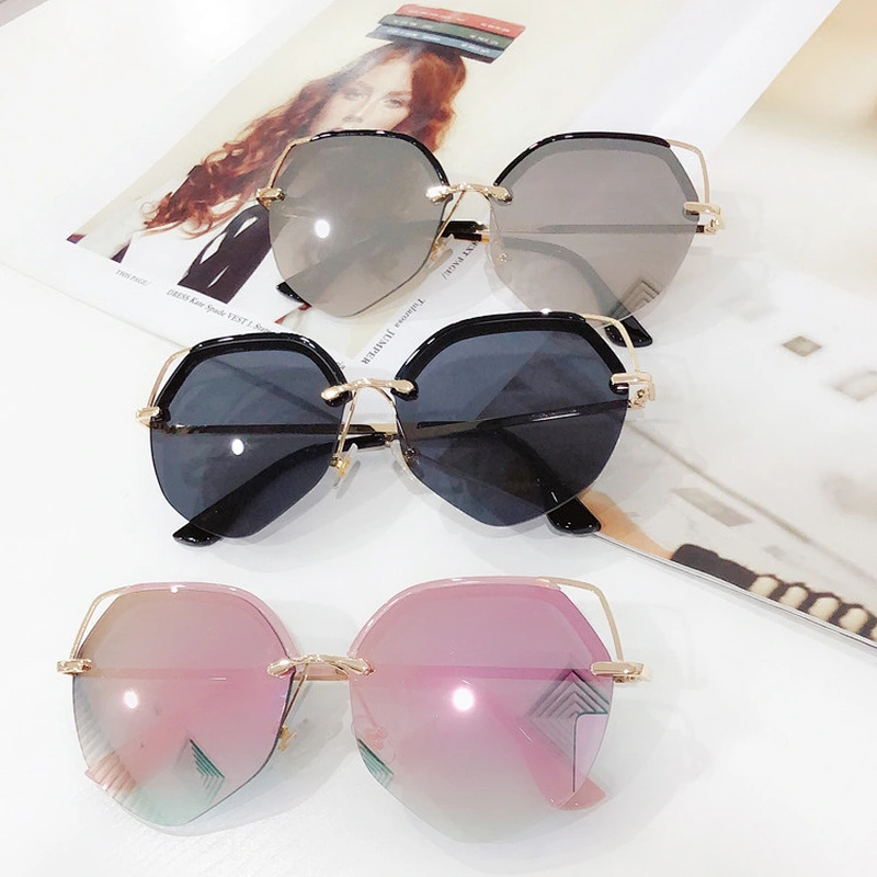 cat eye sunglasses women men newest shades irregular half frame sun glasses  wholesale custom eyewear 2021 trendy goggle